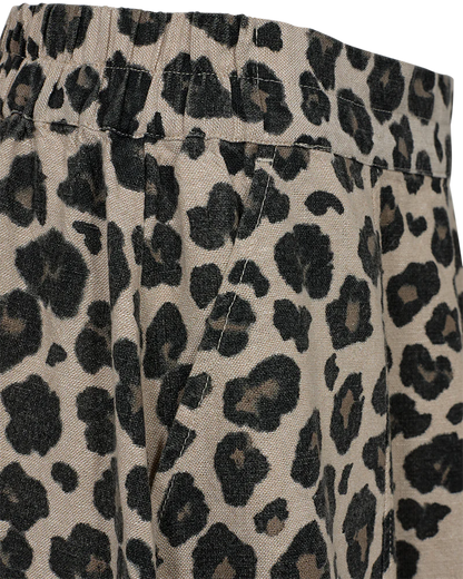 Freequent FQLAVISCO-SKIRT | Sand Melange w. Black