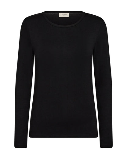Freequent FQLIANA-TEE Bluse | Black