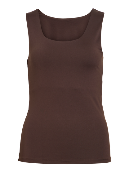 Vila - Vikenza - Tanktop - Coffee Bean