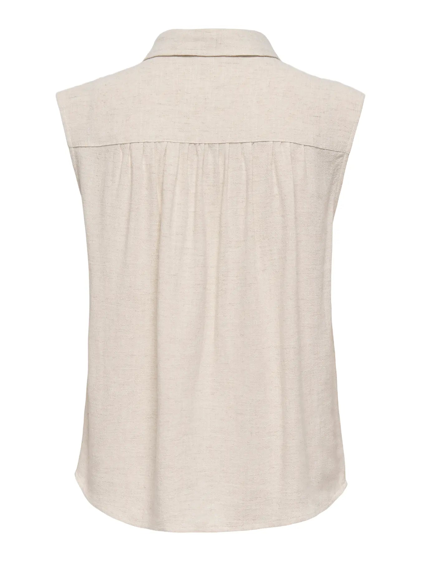 ONLY Carmakoma CARSIESTA S/L LINEN BL SHIRT PNT NOOS | Moonbeam