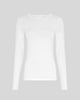 MOSS Copenhagen MSCHBetrina O LS Top | BRIGHT WHITE