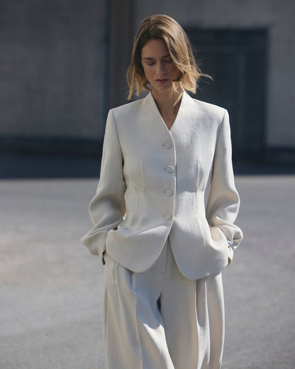 MSCHEsteriane Blazer |  OATMEAL MELANGE