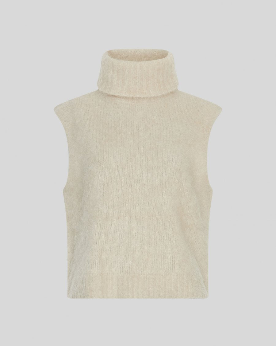 MOSS Copenhagen MSCHThira Salmia R Vest | Oatmeal