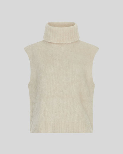 MOSS Copenhagen MSCHThira Salmia R Vest | Oatmeal