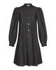 Moss Copenhagen sort skjortekjole denim look MSCHElena Shirt Dress black wash