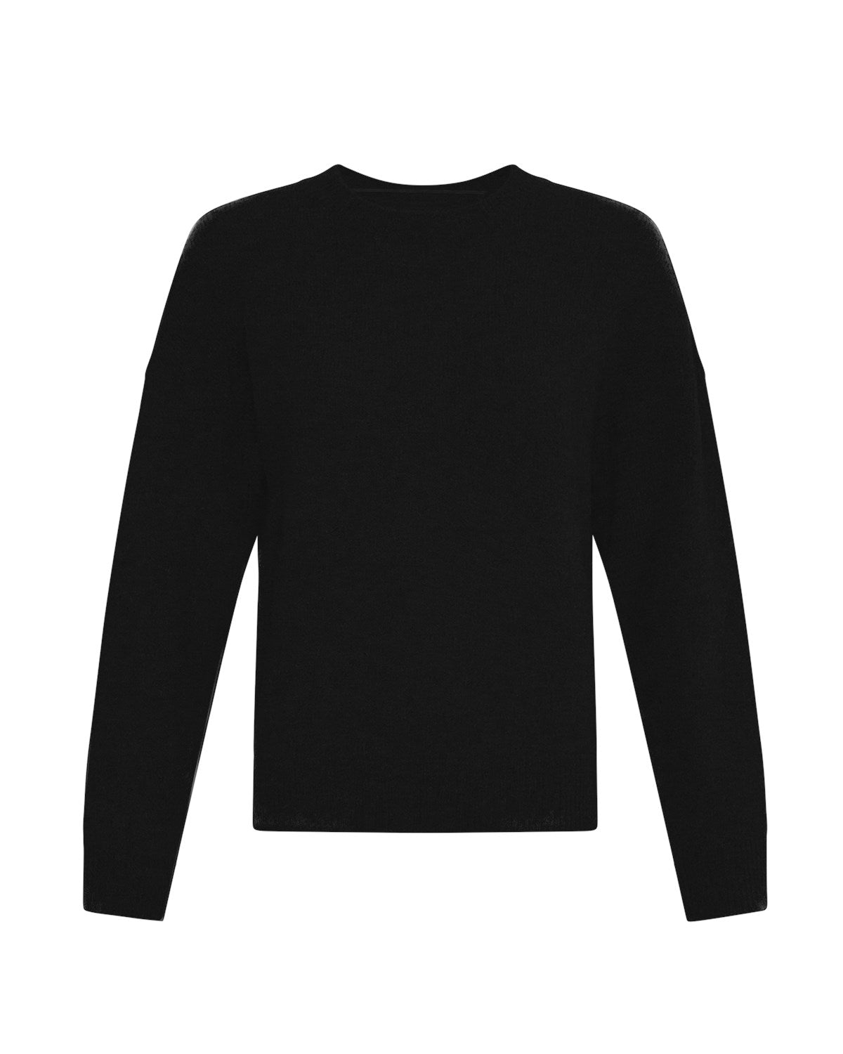 Moss Copenhagen MSCHFestina Hope Pullover Black sort strik med ribkanter