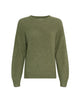 grøn strik MOSS Copenhagen MSCHFestina Hope Pullover