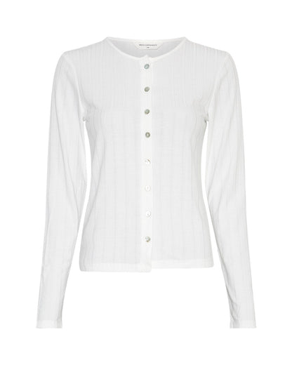 MOSS Copenhagen MSCHJuna Cardigan | Egret