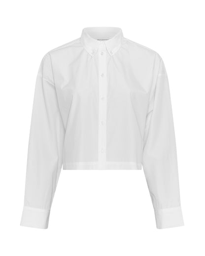 MOSS Copenhagen MSCHLiene Zenika Shirt | Bright White