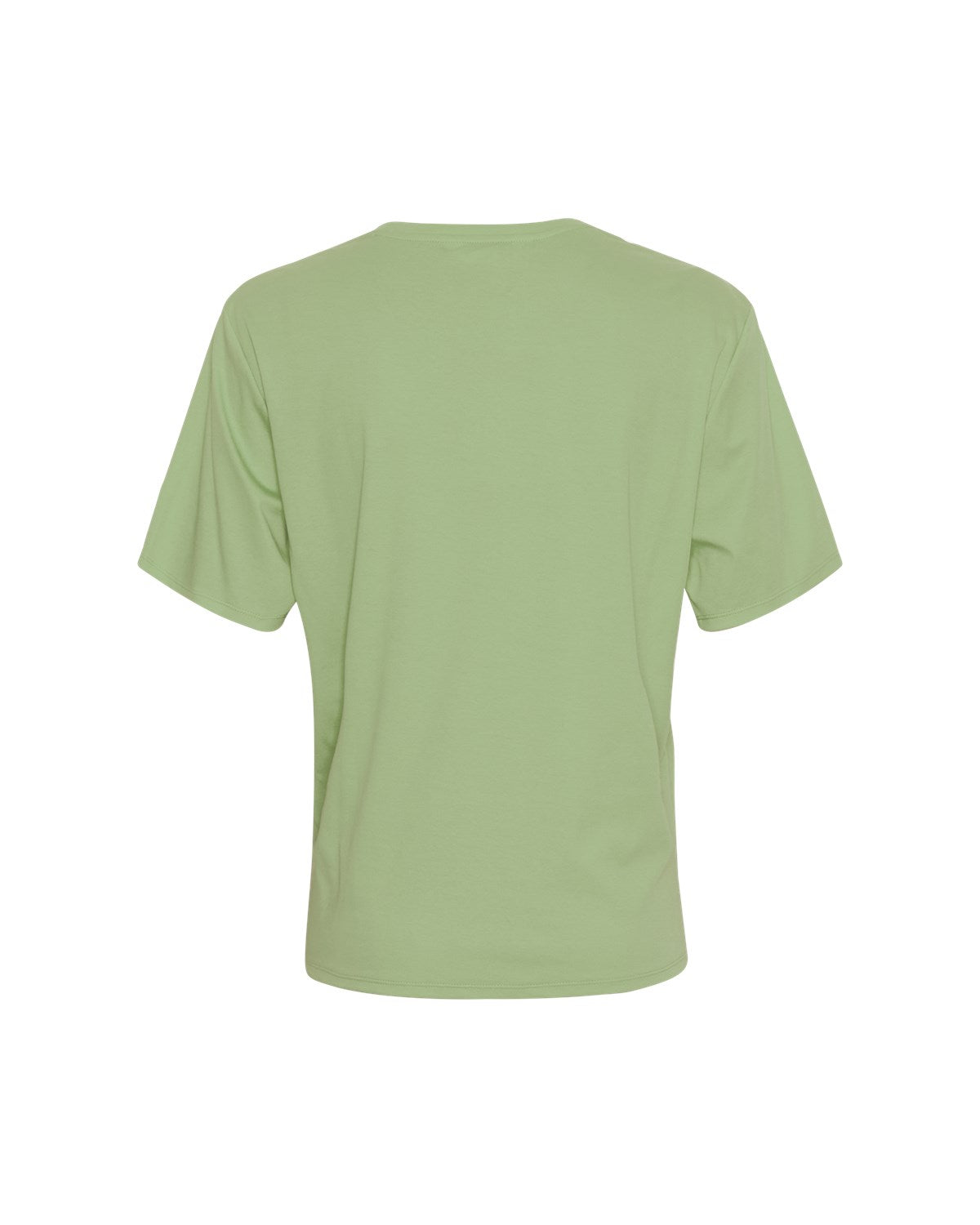 grøn t-shirt i lys nuance Moss Copenhagen MSCHMelea Icon Tee F Shade A Green