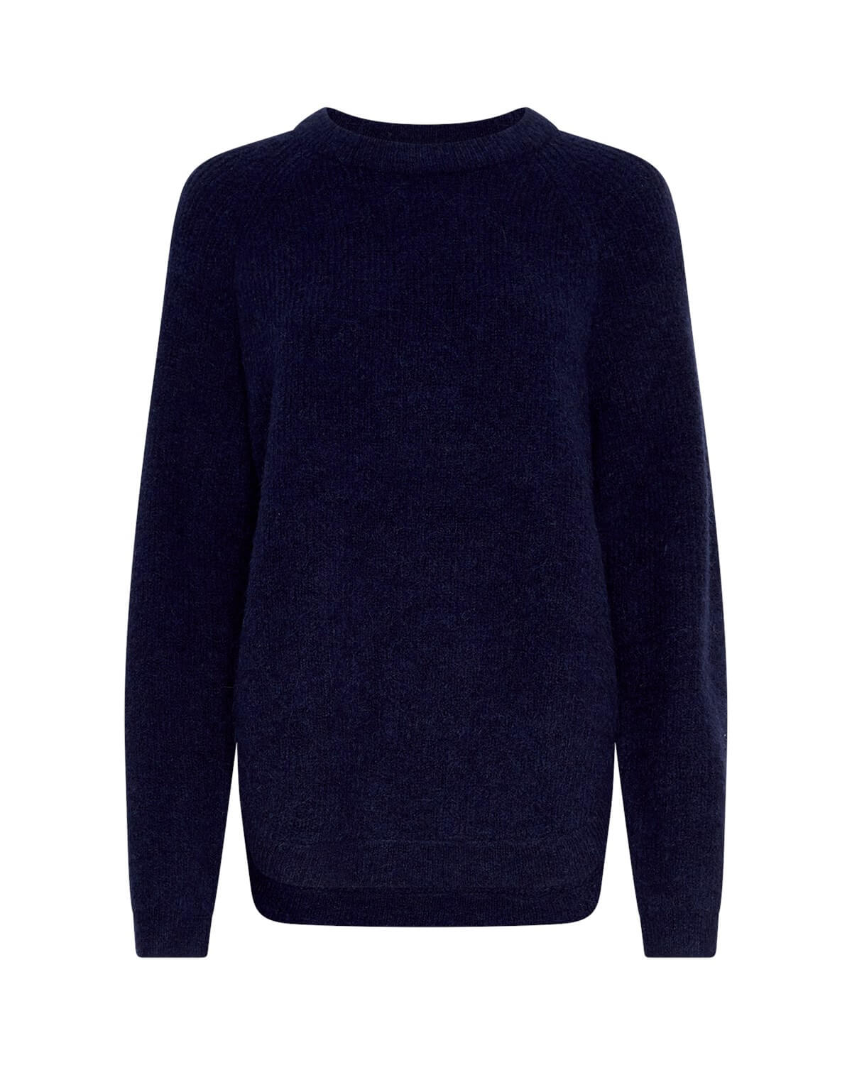 ryggen af navyblå strik MOSS Copenhagen MSCHMiabelle Hope Pullover