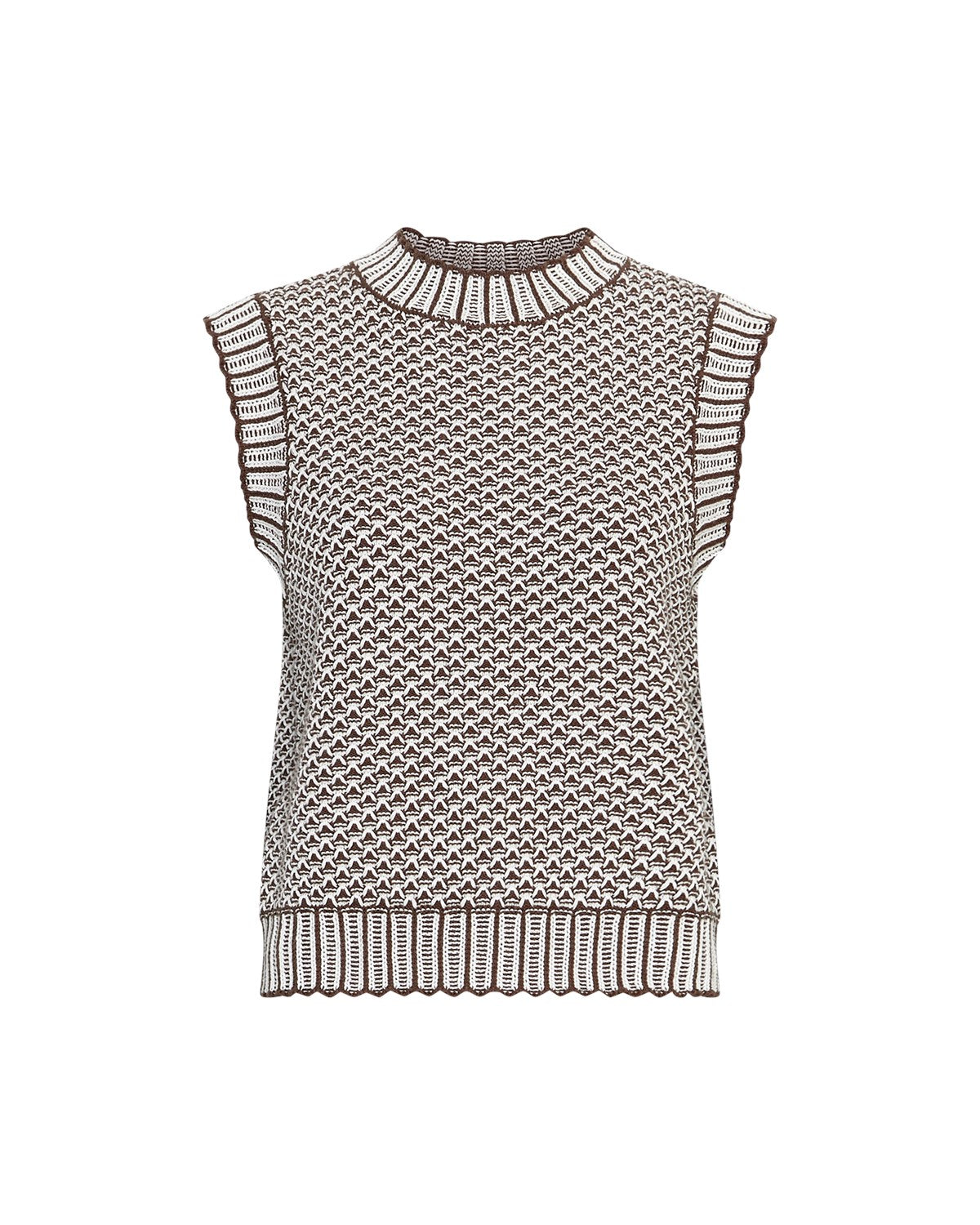 MOSS Copenhagen MSCHPilla Vest | Slate Blk Egret