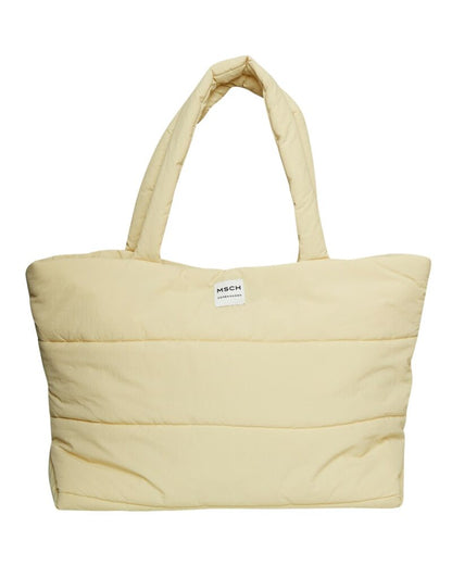 moss copenhagen taske MSCHSasja Shopper REED YELLOW