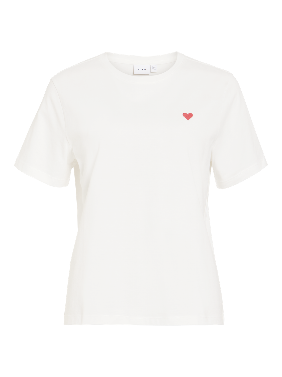 Vila - Vivora - T-shirt - Snow White
