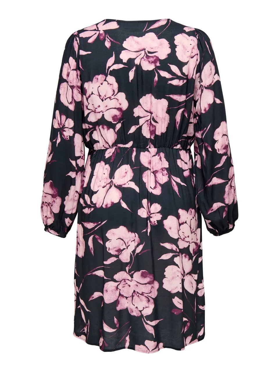 blomstret kjole ONLY Carmakoma CARLINKA Dress Black Floral