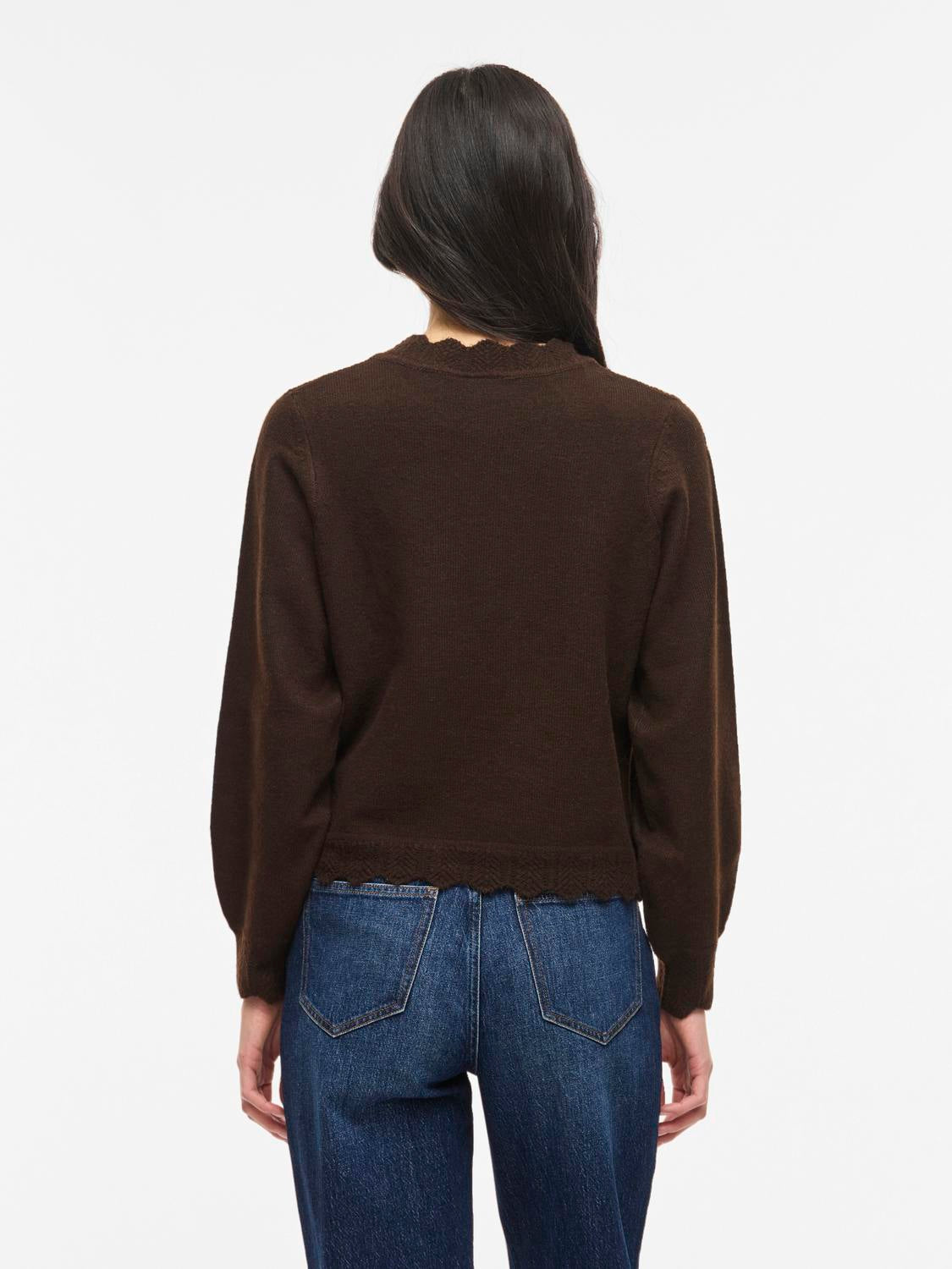 Vila - Vinikolina - Pullover - Coffee bean