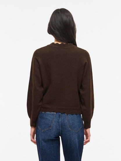 Vila - Vinikolina - Pullover - Coffee bean