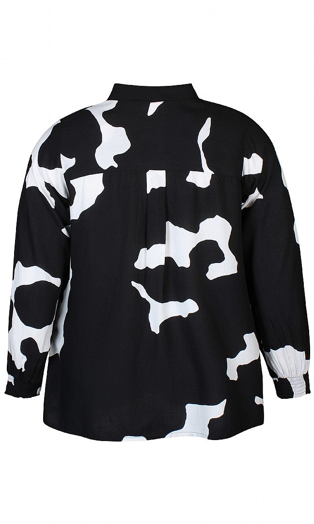 ZHENZI Black Shirt | Zh-Nila 881-Shirt L/S