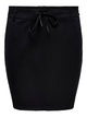 ONLY Carmakoma Black Short Skirt CARGOLDTRASH LIFE EASY SKIRT PNT