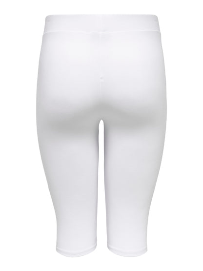 ONLY Carmakoma White Knee Trousers CARTIME KNICKERS NOOS