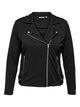 ONLY Carmakoma CARGOLDTRASH BIKER JACKET | Black