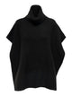 ONLY Carmakoma ONLLOVISA LIFE KNIT PONCHO | Black