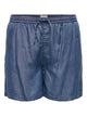 ONLY Carmakoma CARPEMA Shorts | Dark Blue Denim