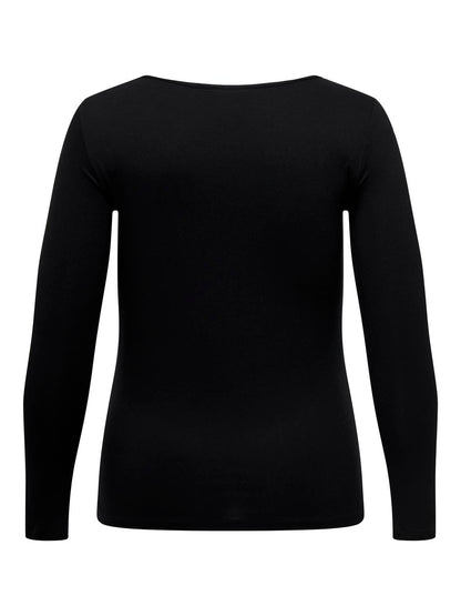 ONLY Carmakoma CARLONNY TOP | Black