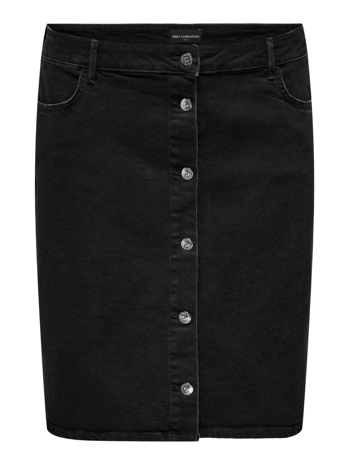 ONLY Carmakoma CARMANNI DNM SKIRT AZGBOX | Black Denim