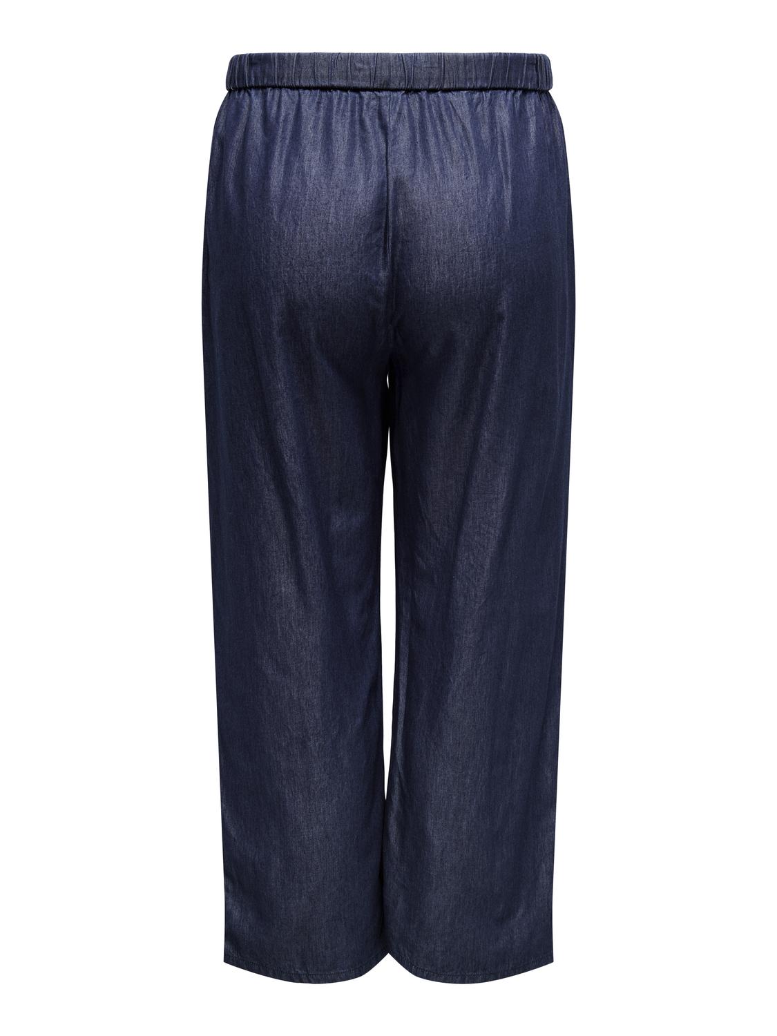 ONLY Carmakoma CARBEA Pants | Medium Blue Denim