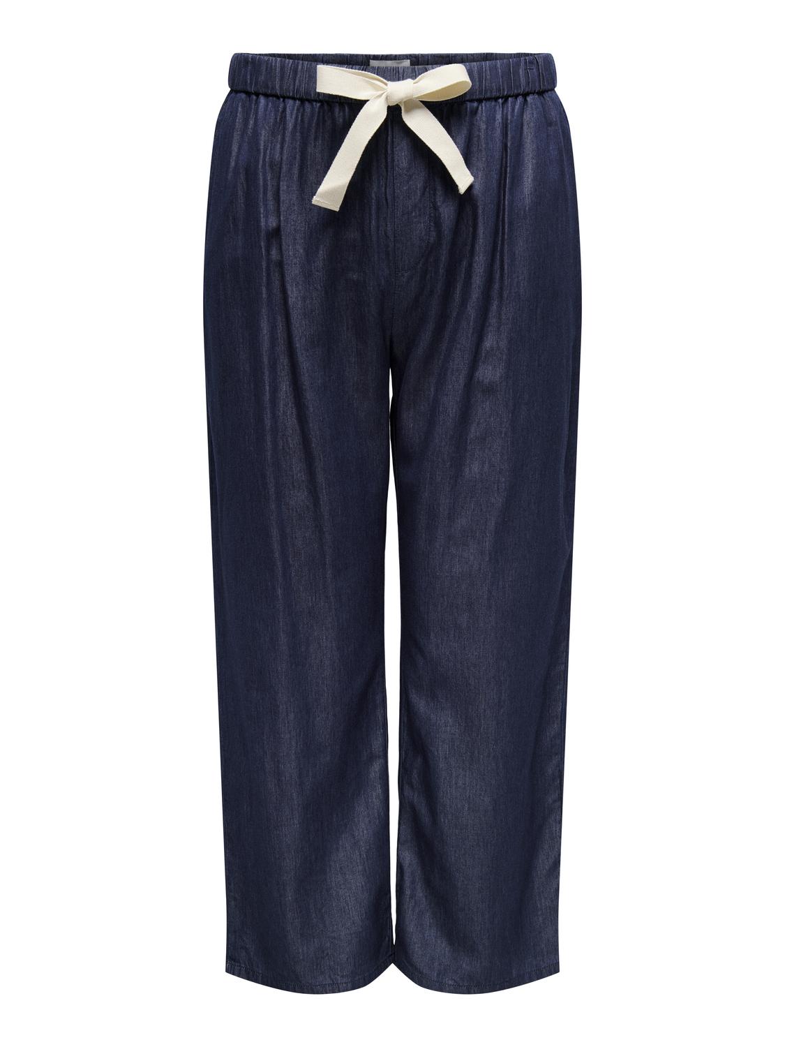 ONLY Carmakoma CARBEA Pants | Medium Blue Denim