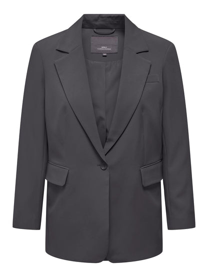 ONLY Carmakoma CARLANA-BERRY L/S OVS BLAZER | Magnet