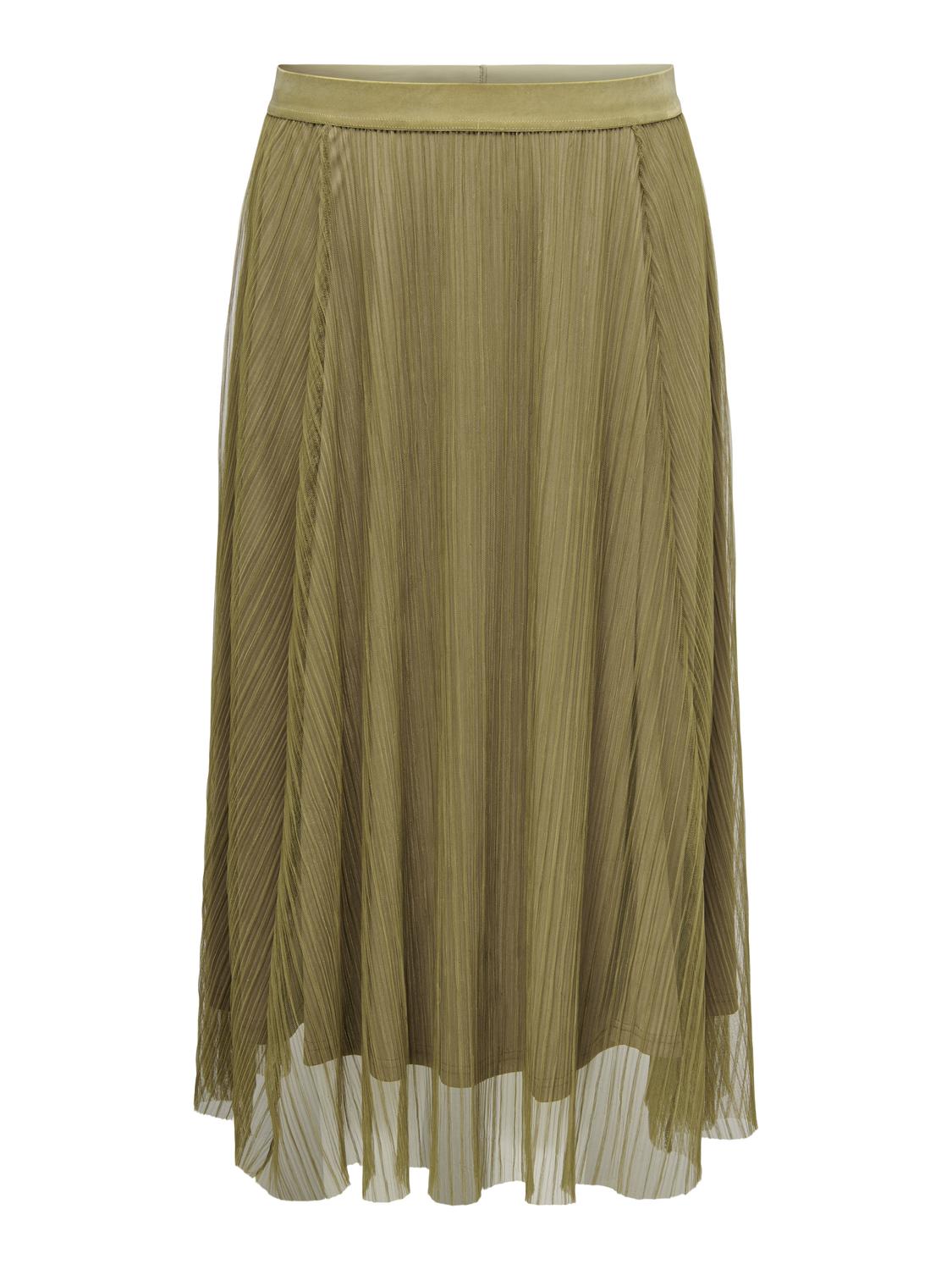 ONLY Carmakoma CARLAVINE ELASTIC SKIRT | Lizard