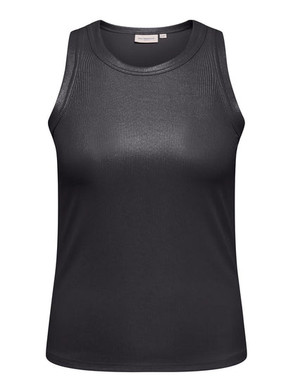 ONLY Carmakoma Phantom Phantom glitter Top CARSOL LIFE S/L GLITTER RIB TOP JRS