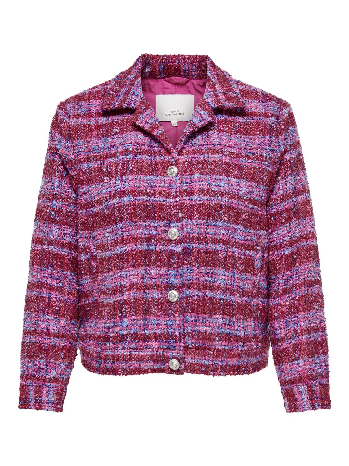 ONLY Carmakoma CARCALIA Jacket | Fuchsia Purple