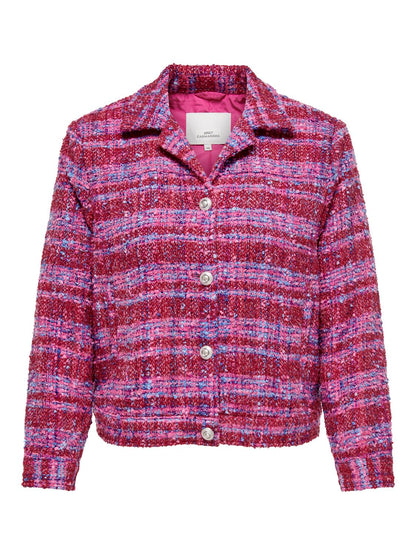 ONLY Carmakoma CARCALIA Jacket | Fuchsia Purple