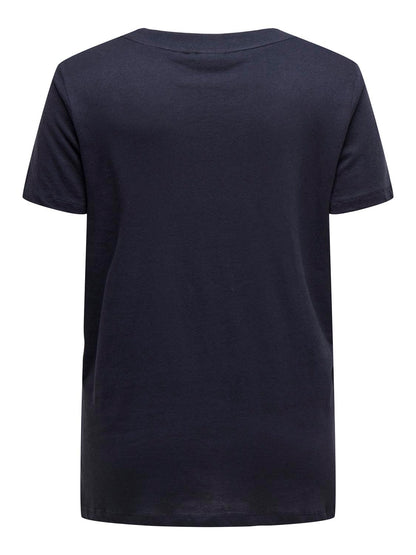 ONLY Carmakoma Night Sky FEARLESS T-Shirt CARLUCKY LIFE REG S/S TOP JRS BF