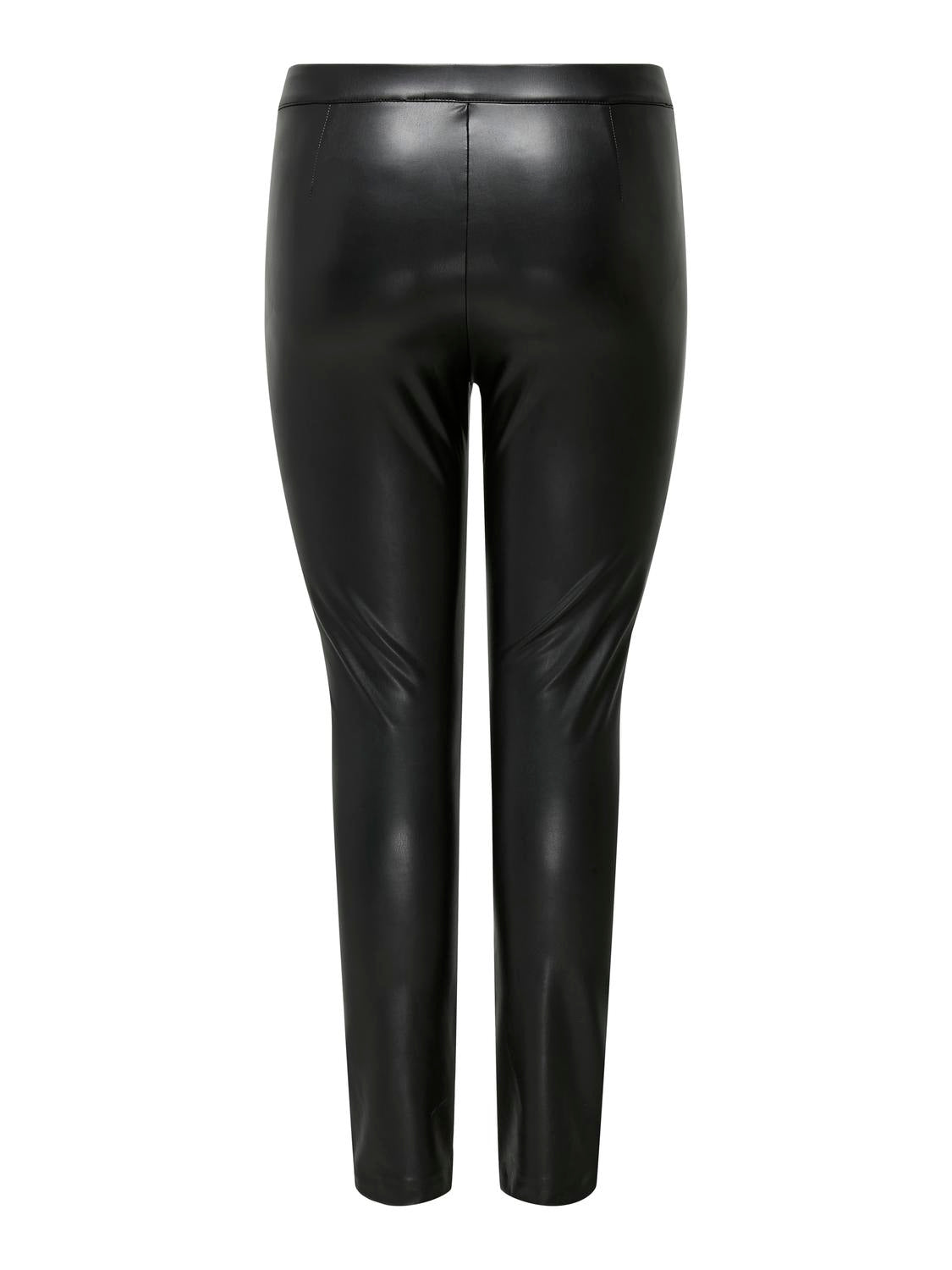 ONLY Carmakoma CARJESSIE FAUX LEATHER LEGGING | Black