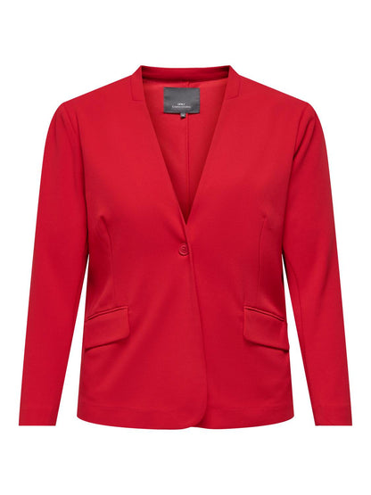 ONLY Carmakoma CARRENA Fit Blazer | Red