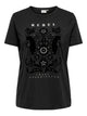 ONLY Carmakoma Phantom REBEL W PEARLS T-Shirt CARMIKO LIFE SS REG TEE JRS