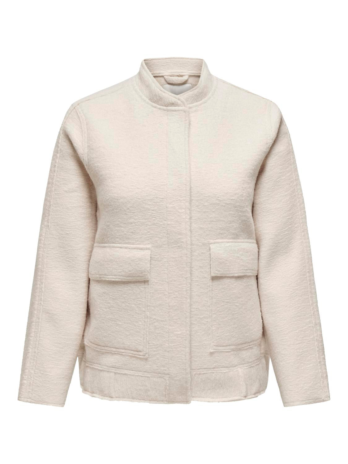 ONLY Carmakoma CARSANNE BOUCLE BOMBER | Moonbeam