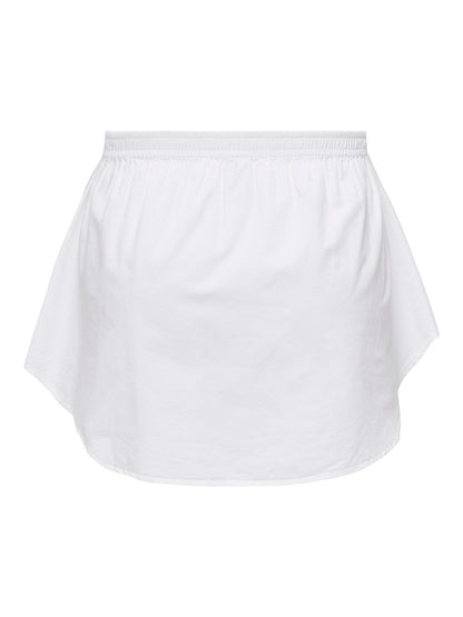 ONLY Carmakoma CARLARISE SHIRT SKIRT | White