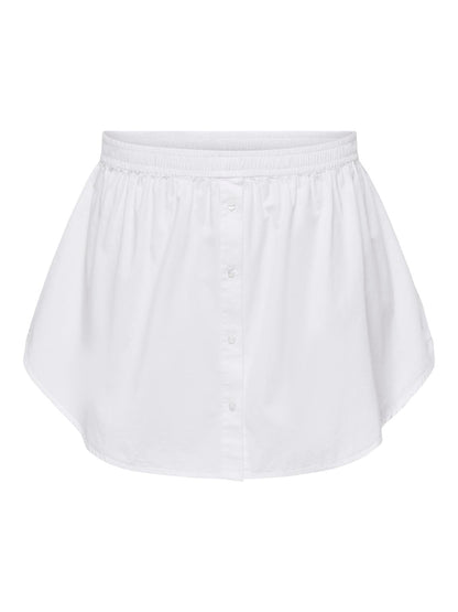 ONLY Carmakoma CARLARISE SHIRT SKIRT | White