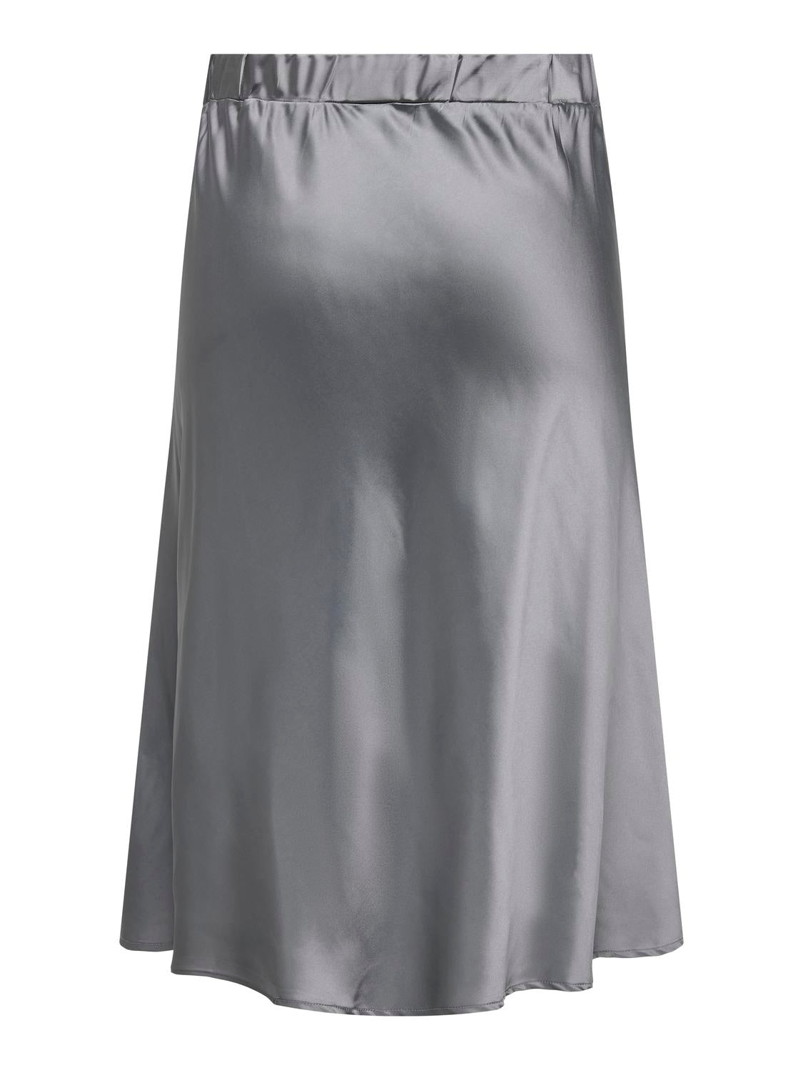ONLY Carmakoma CARDOMINA SATIN CALF SKIRT | Quiet Shade
