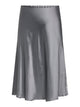 ONLY Carmakoma CARDOMINA SATIN CALF SKIRT | Quiet Shade