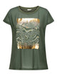 ONLY Carmakoma Kambaba Dont let anyone dull your sparkle T-Shirt CARKETTY LIFE SS MIX LUREX TEE JRS