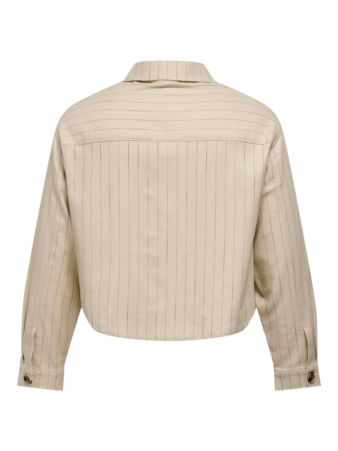 ONLY Carmakoma CARMONICA Short Jacket | Pumice Stone Black