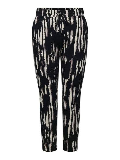 ONLY Carmakoma Birch TIE DYE STRIPES Trousers CARGOLDTRASH CLASSIC PANT NEW AOP PNT