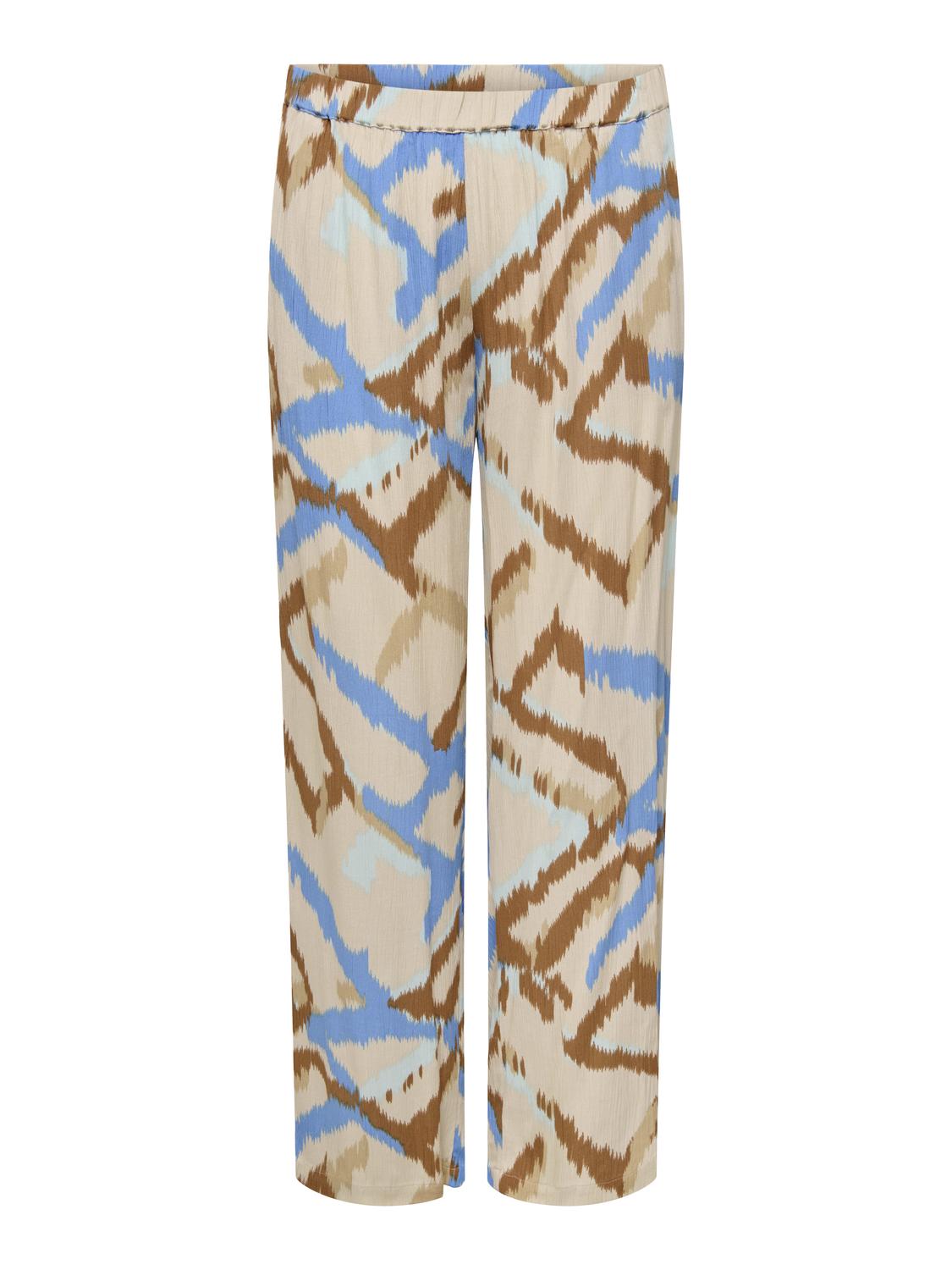 ONLY Carmakoma CARROWA Pants | Pumice Stone Dancing Dune