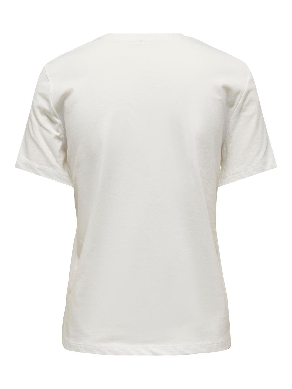 ONLY Carmakoma CARFREA TOP | Cloud Dancer Love